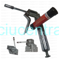 Universalus tepimo taškų pistoletas